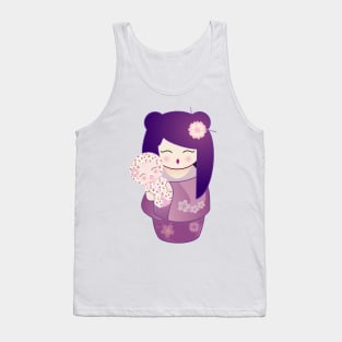 Kokeshis Mother and baby Tank Top